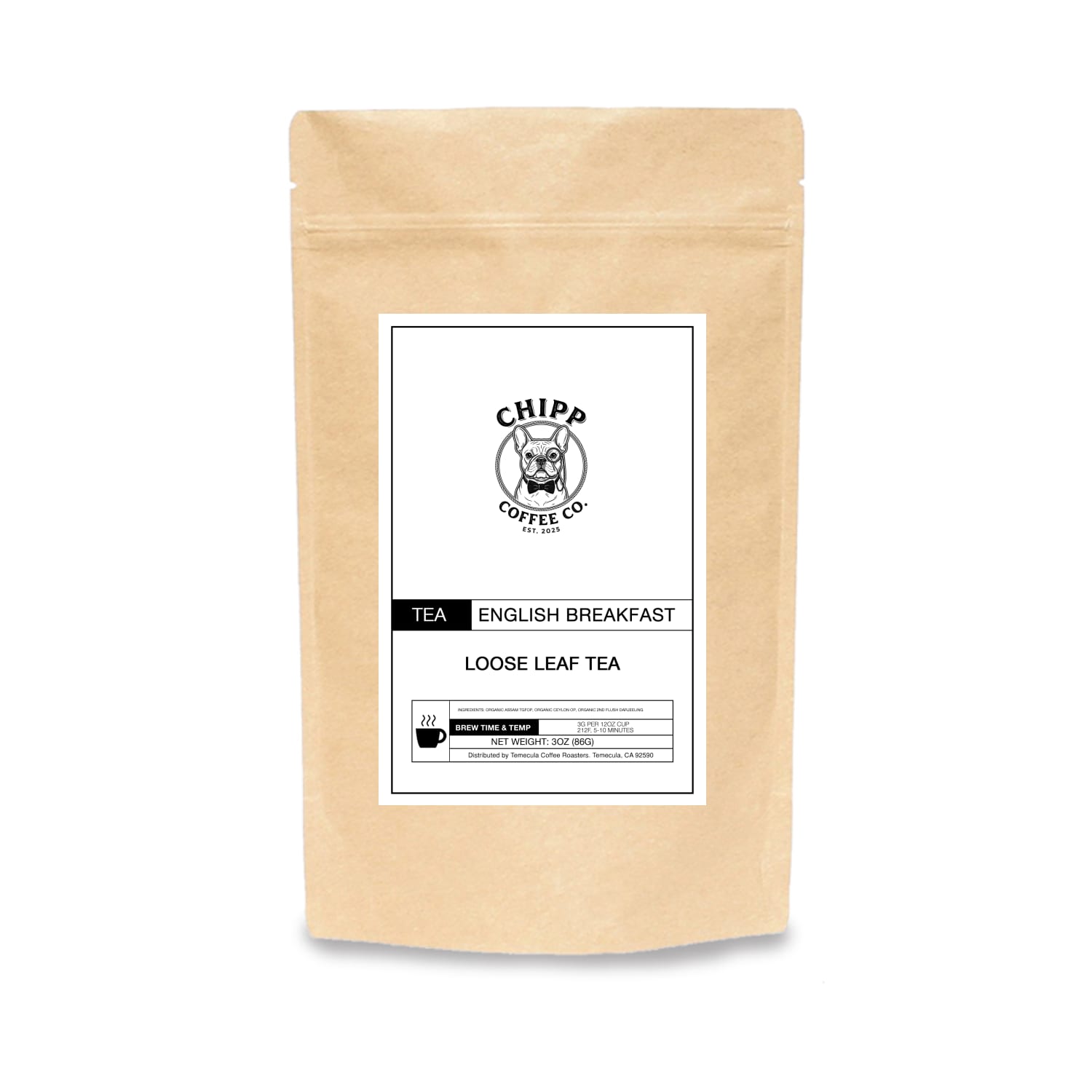 The Morning Brief — English Breakfast Loose Leaf Tea